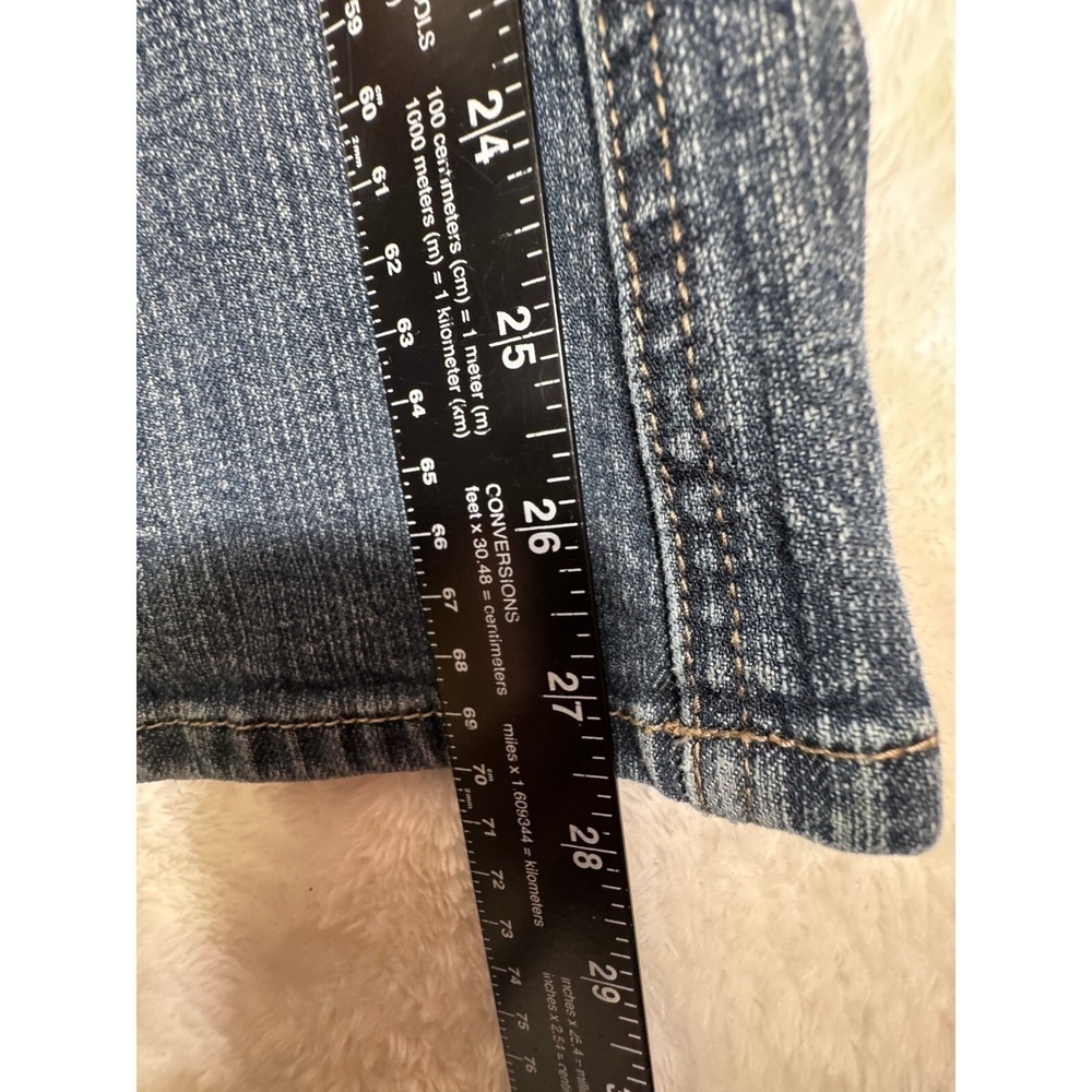 CHICO Platinum Women's Large Jeans Short Bootcut Dark Wash Chic Comfy Chico's 2 - Picture 4 of 9